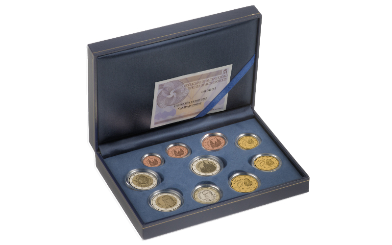 España Serie Euros Oficial 2012 PROOF
