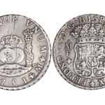 Fernando VI 8 Reales 1751 México MF Rayitas Ajuste MBC