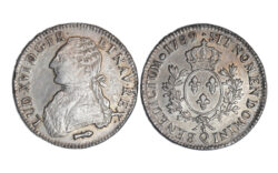 Francia Luis XVI 1 Ecú 1789 Q Perpignan MBC-EBC