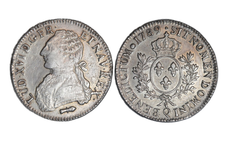 Francia Luis XVI 1 Ecú 1789 Q Perpignan MBC-EBC