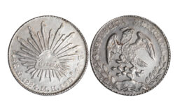 México 8 Reales 1884 Mo MH SC