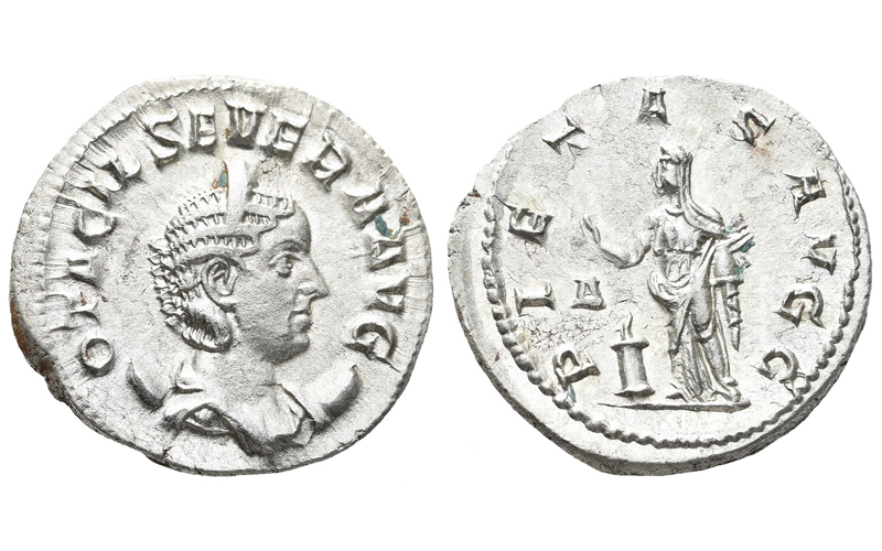 Otacilia Severa Antoniniano 248 d.C. Roma EBC+