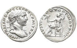 Trajano Denario 103-111 d.C. Roma EBC-