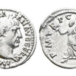 Trajano Denario 101-102 d.C. Roma MBC+