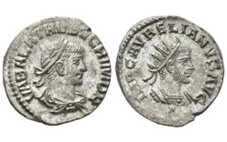Aureliano y Vabalato Antoniniano 270-275 d.C. Antioquía SC