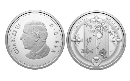 Canadá 1 Dólar 2025 Tumba del Soldado Desconocido PROOF