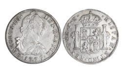Carlos III 8 Reales 1779 Potosí PR EBC-