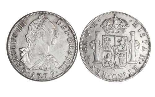 Carlos III 8 Reales 1779 Potosí PR EBC-