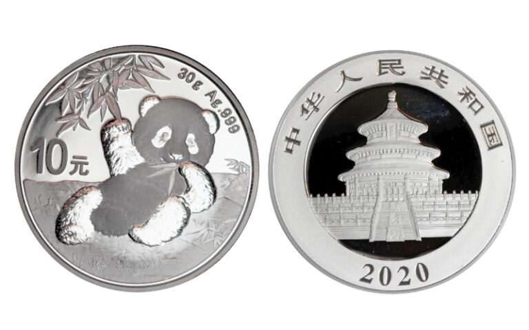 China 10 Yuan 2020 Panda PROOF