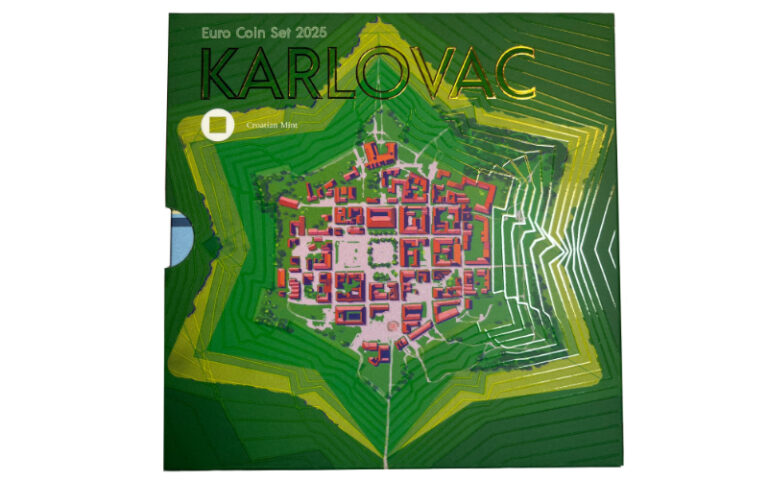 Croacia Serie Euros Oficial 2025 BU