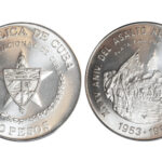 Cuba 10 Pesos 1988 XXXV Aniversario Asalto al Cuartel Moncada SC