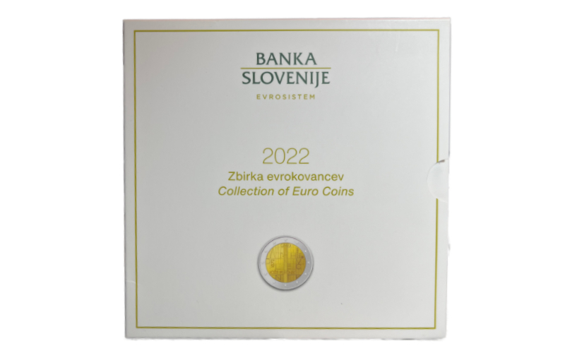 Eslovenia Serie Euros Oficial 2022 BU
