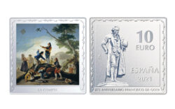 España 10 Euros 2021 275 Aniversario de Francisco de Goya “La Cometa” PROOF