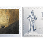 España 10 Euros 2021 275 Aniversario de Francisco de Goya "Perro Semihundido" PROOF