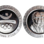 España 2.000 Pesetas 1990 Emblema Oficial XXV Olimpiada Barcelona 1992 FDC