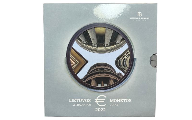 Lituania Serie Euros Oficial 2022 BU