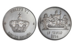 Medalla Proclamación Felipe VI 19 Junio 2014 SC