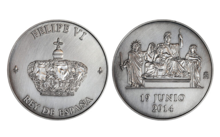 Medalla Proclamación Felipe VI 19 Junio 2014 SC