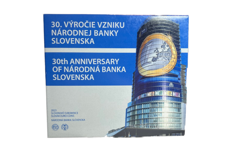 Eslovaquia Serie Euros Oficial 2023 BU