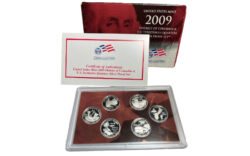 Estados Unidos Juego 6 Quarters de Plata 2009 Distrito de Columbia y U.S. Territorios PROOF