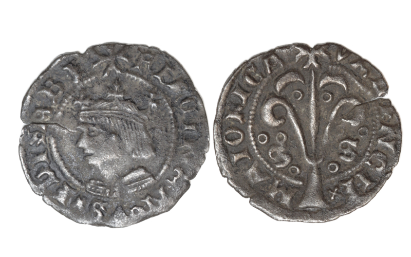 Reino de Valencia Fernando II (1479-1516) Dinero EBC