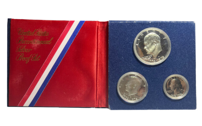Estados Unidos Juego de Monedas de Plata 1976 Bicentenario E.E.U.U. PROOF
