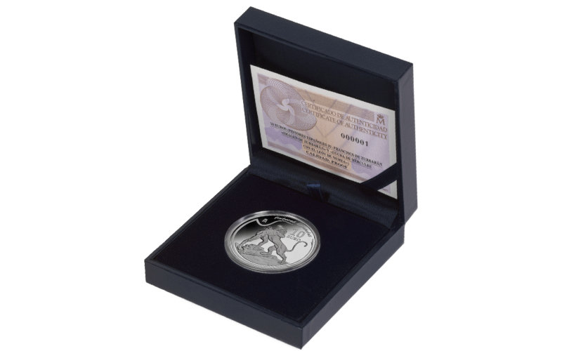 España 10 Euros 2011 Pintores Españoles Serie IV: Francisco Zurbarán PROOF