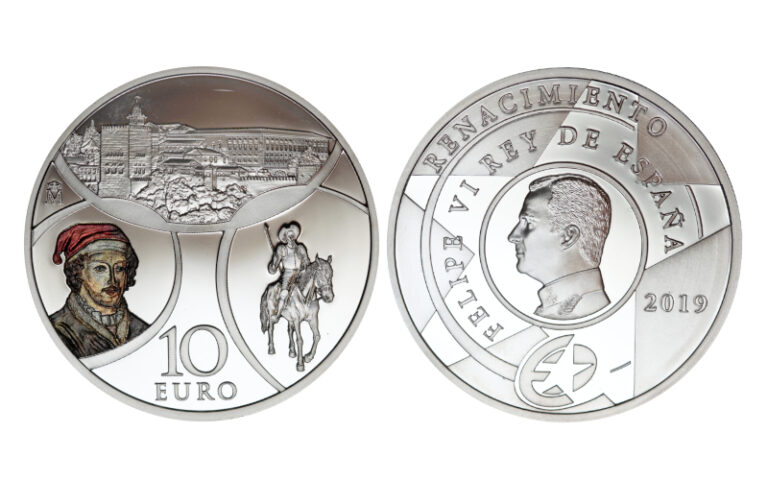 España 10 Euros 2019 Serie Europa Renacimiento PROOF