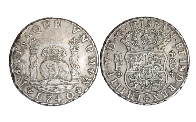 Felipe V 8 Reales 1740 México MF MBC