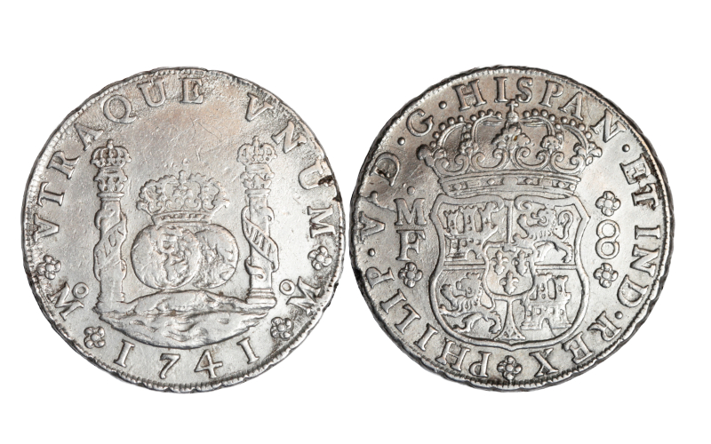 Felipe V 8 Reales 1741 México MF MBC+