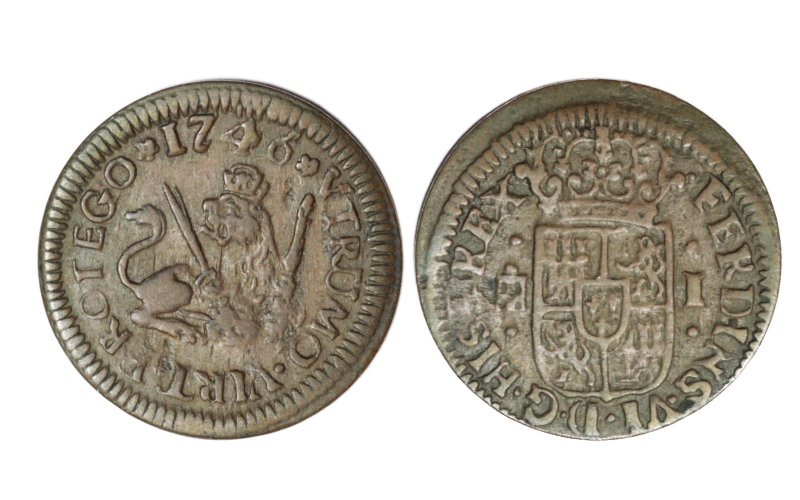 Fernando VI 1 Maravedí 1746 Segovia MBC