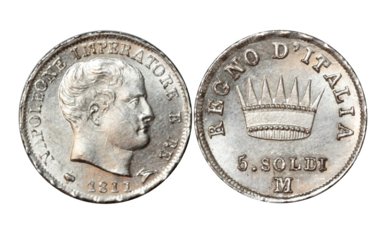 Italia Napoleónica 5 Soldi 1811