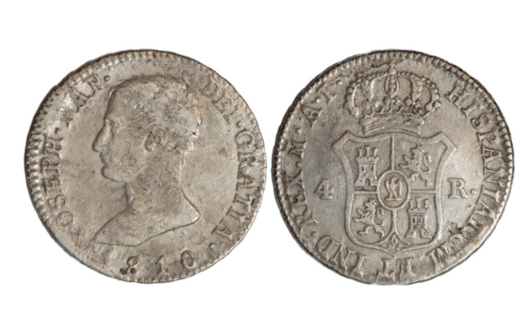José Napoleón 4 Reales 1810 Madrid AI MBC-