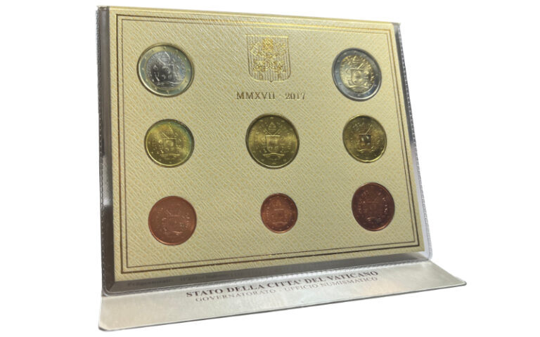Vaticano Serie Euros Oficial 2017 BU
