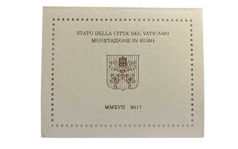 Vaticano Serie Euros Oficial 2017 BU