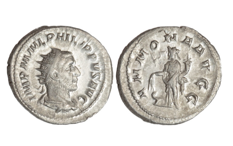 Filipo I el Árabe Antoniniano 244-247 d.C. Roma MBC+