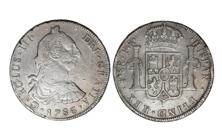 Carlos III 8 Reales 1786 Potosí PR MBC