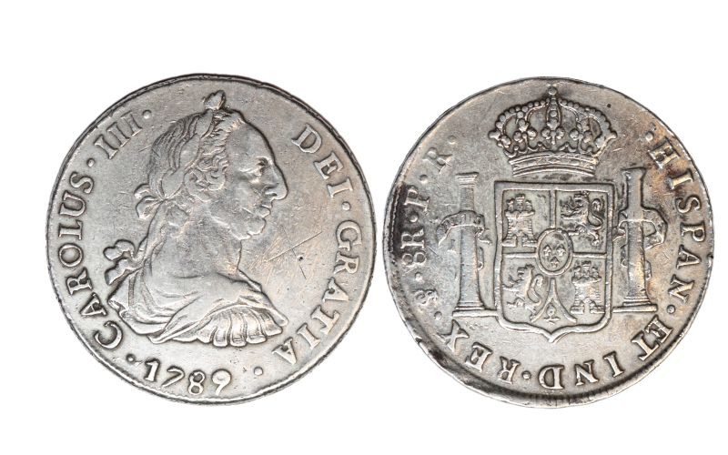Carlos III 8 Reales 1789 Potosí PR MBC-/MBC+