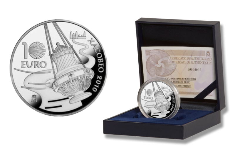 España 10 Euros 2010 Presidencia Europea de la Unión Europea PROOF