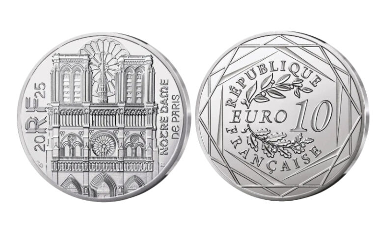 Francia 10 Euro 2025 Notre-Dame de Paris SC