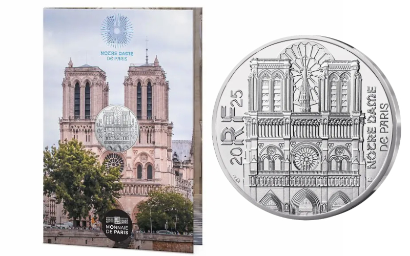 Francia 10 Euro 2025 Notre-Dame de Paris SC