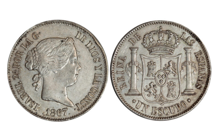 Isabel II 1 Escudo 1867