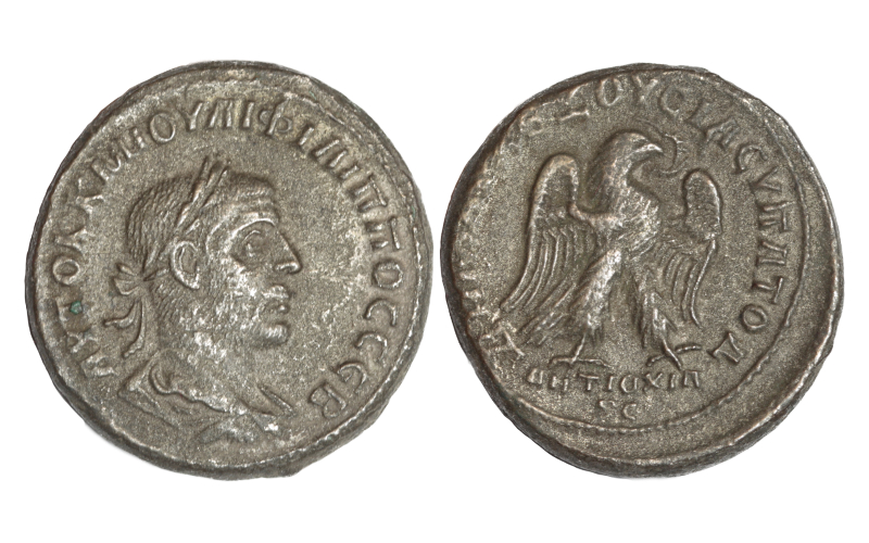 Filipo I el Árabe Tetradracma 248 d.C. Antioquía MBC+