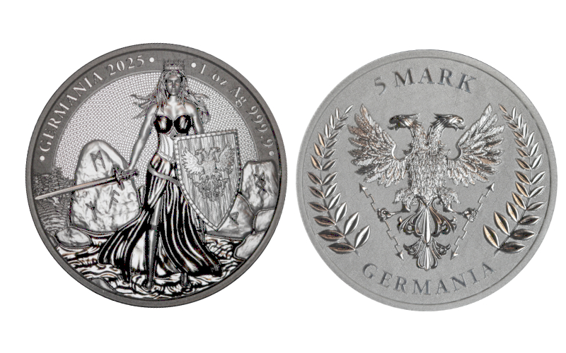 Alemania 5 Marcos 2025 Germania PROOF