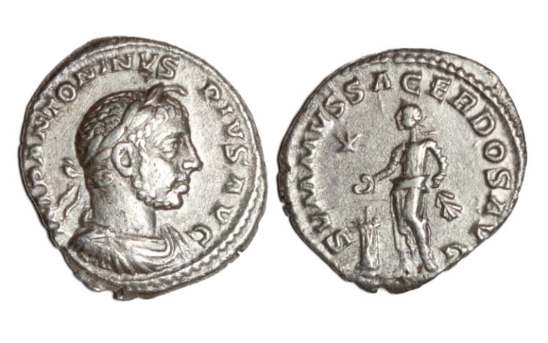 Heliogábalo Denario 218-222 d.C. Roma MBC+