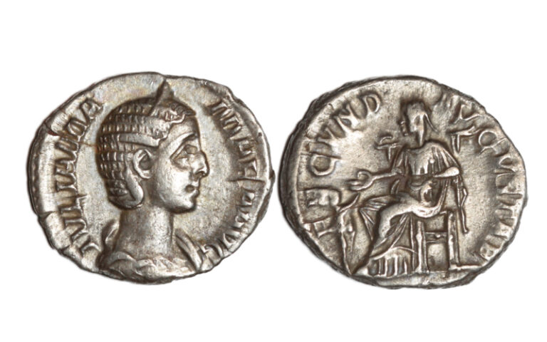 Julia Mamea Denario 225-235 d.C. Roma MBC