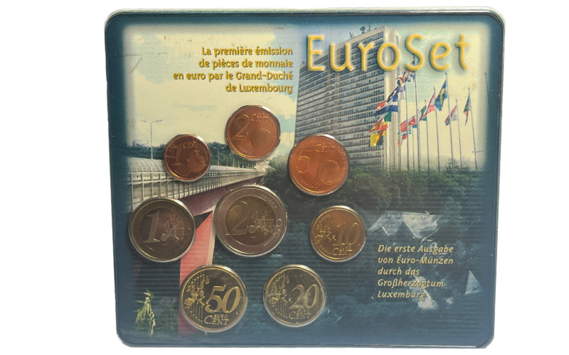 Luxemburgo Serie Euros Oficial 2002 BU