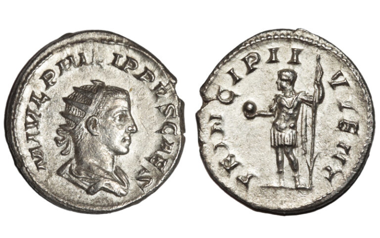 Filipo II Antoniniano 244-246 d.C. Roma