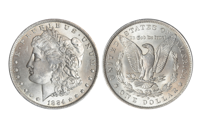 Estados Unidos 1 Dólar 1884 Morgan O SC