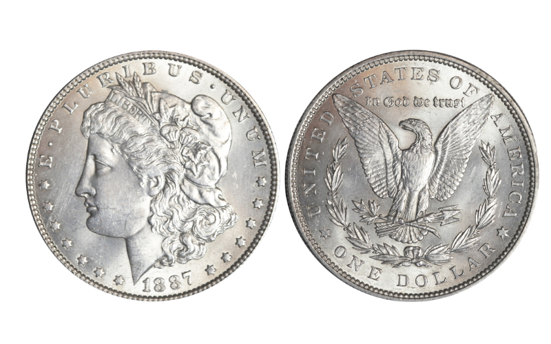 Estados Unidos 1 Dólar 1887 Morgan P SC